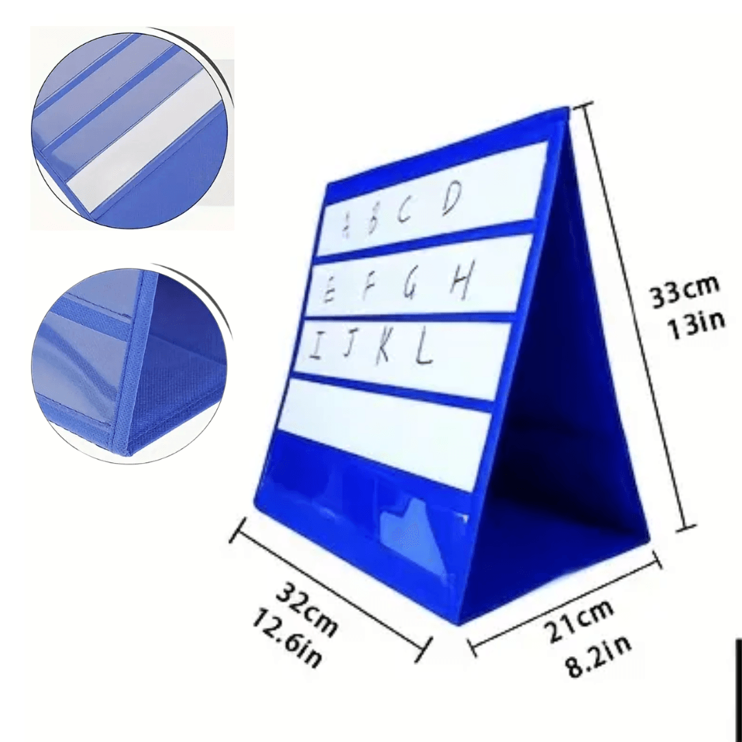 Double-Sided A-Frame Visual Schedule Organizer | Educational & Therapy Tool