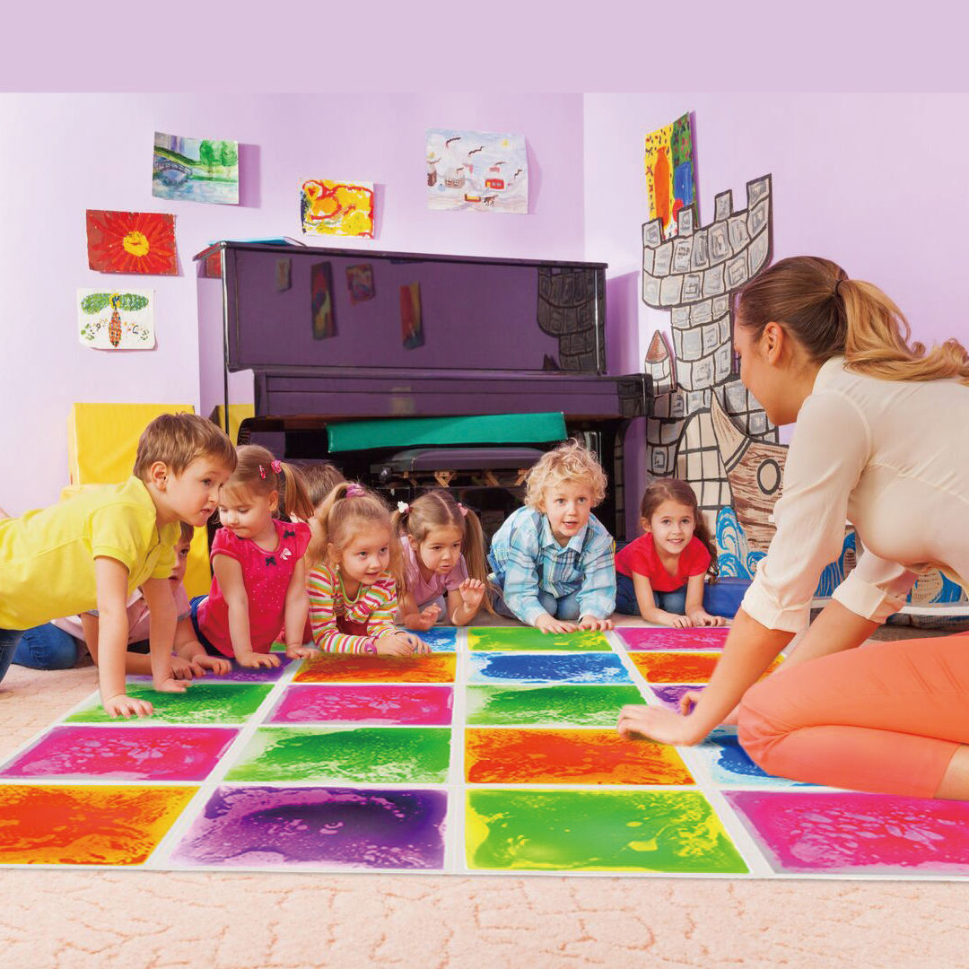 Liquid Sensory Floor Tiles Set of 6
