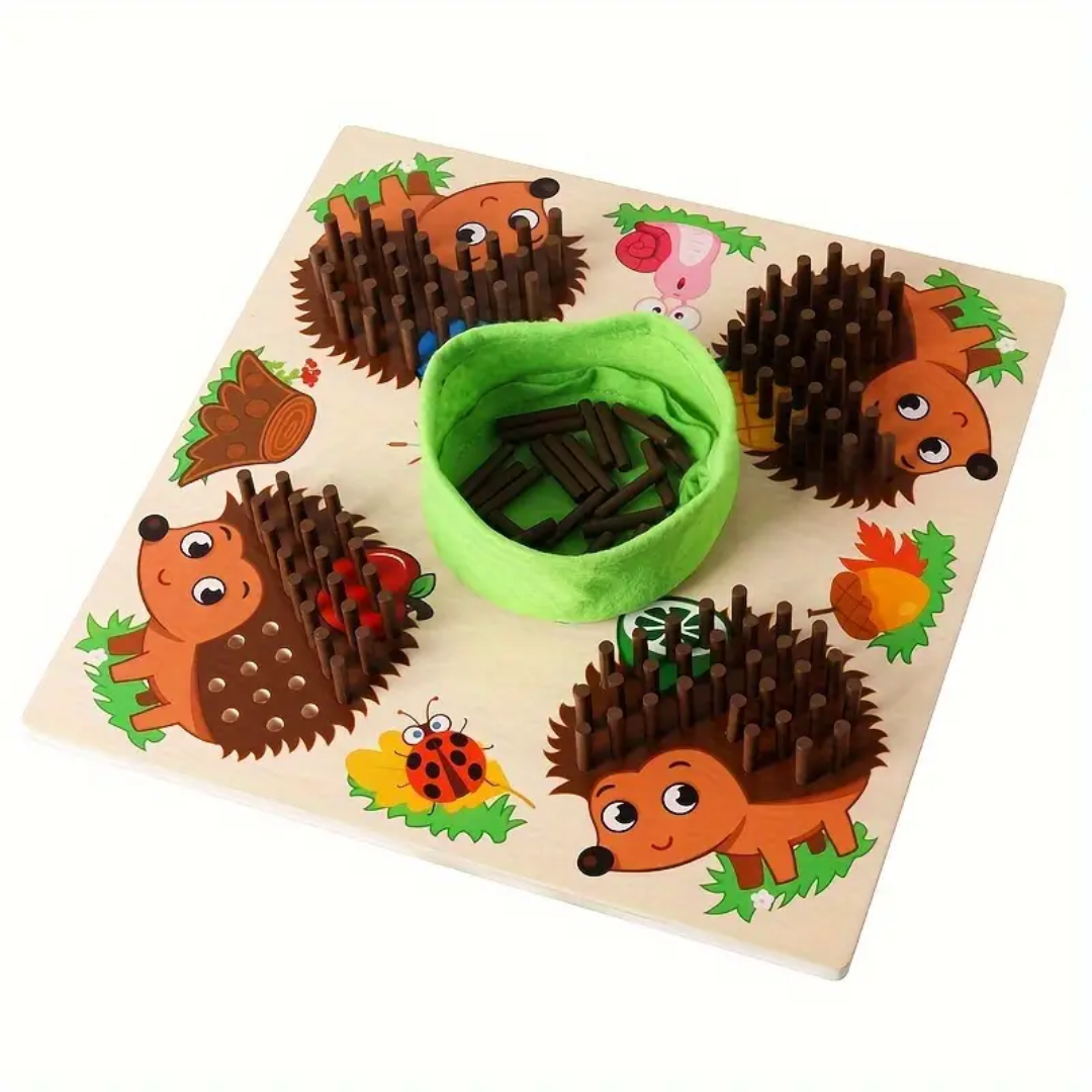 Hedgehog Counting Game – Fun & Educational STEM Toy for Kids!