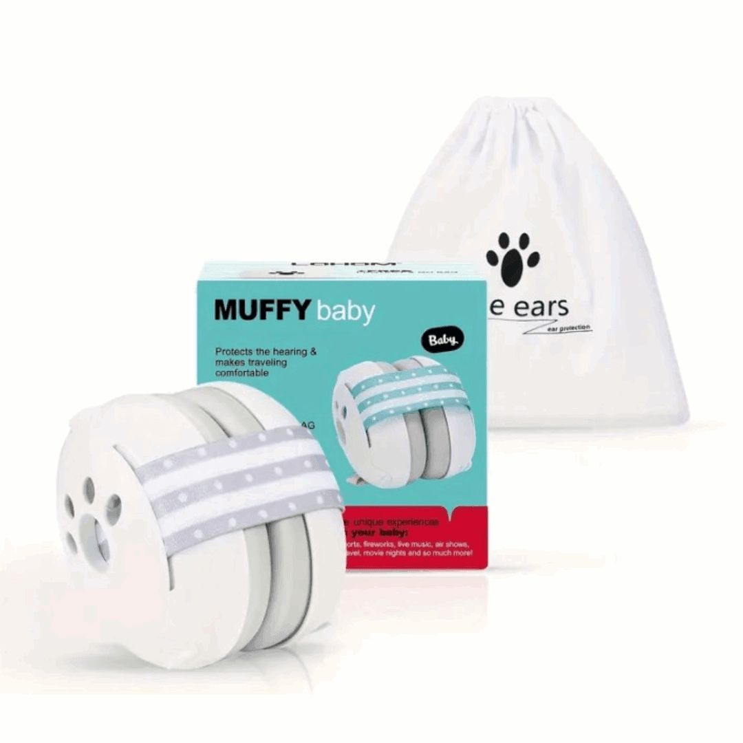 Baby Ear Protection Noise Cancelling Headphones – Noise Reduction Earmuffs for Newborns & Toddlers, Sleep & Hearing Protection for Travel