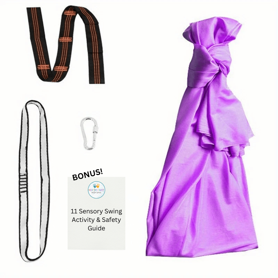 Sensory Snuggle Swing – Cozy, Soothing, and Fun