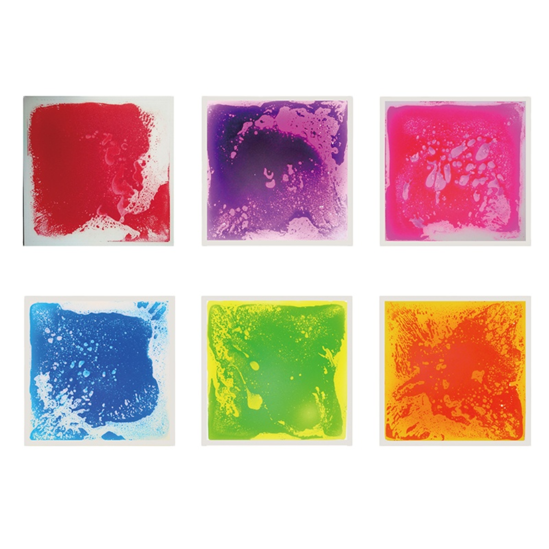 Liquid Sensory Floor Tiles Set of 6