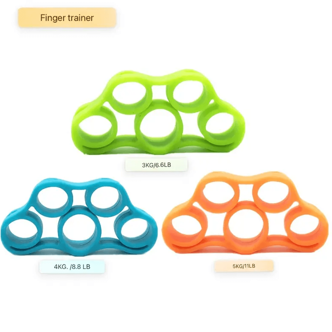 Finger Trainer | Hand & Grip Strengthener | Resistance Levels 3KG-5KG