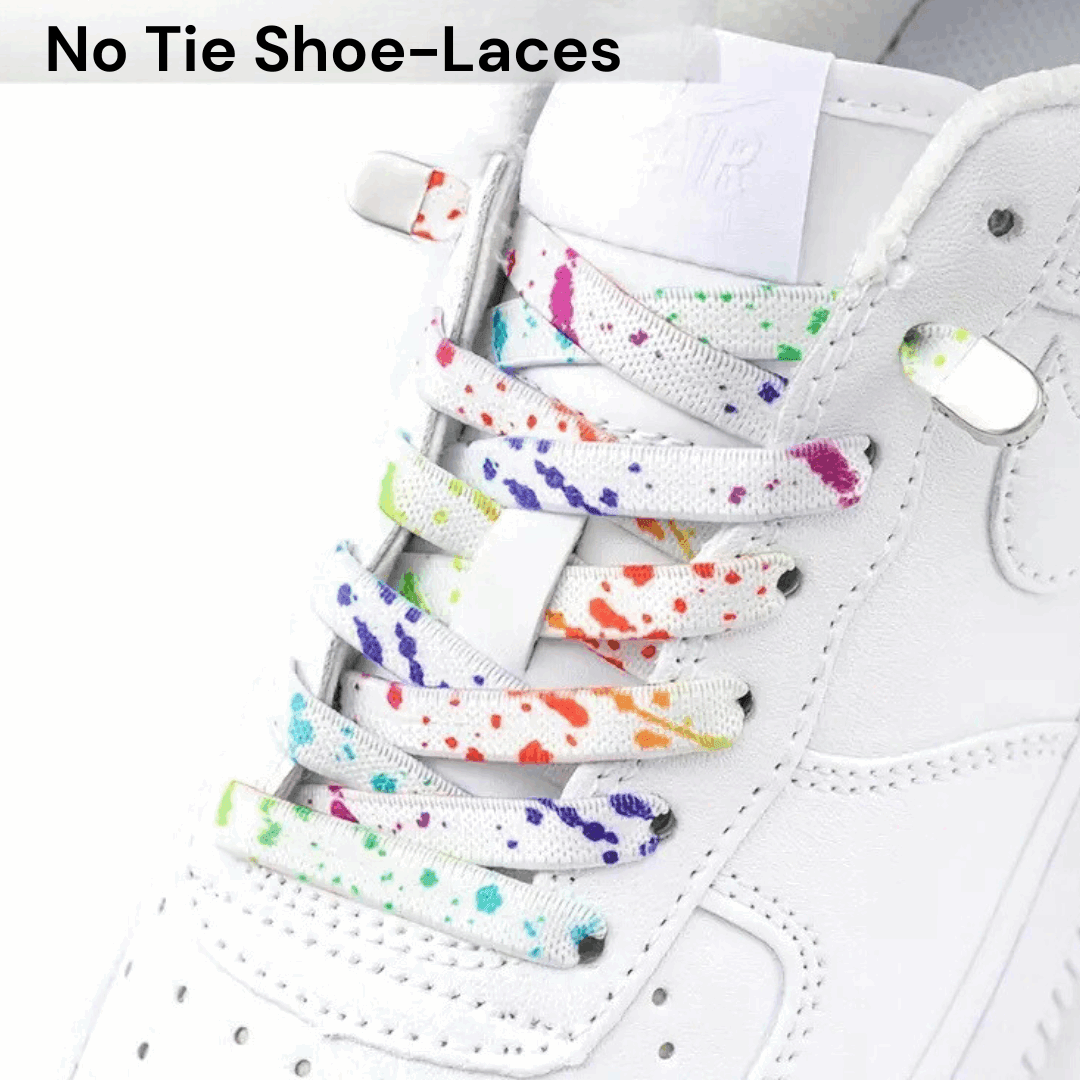 Elastic No-Tie Shoelace – Easy Slip-On Laces for Comfort, Flexibility, and No-Hassle Wear