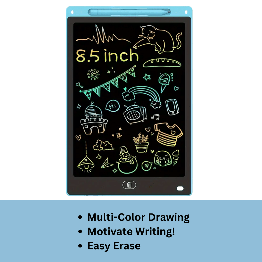 8.5-Inch LCD Writing Tablet – Erasable Drawing & Doodle Board