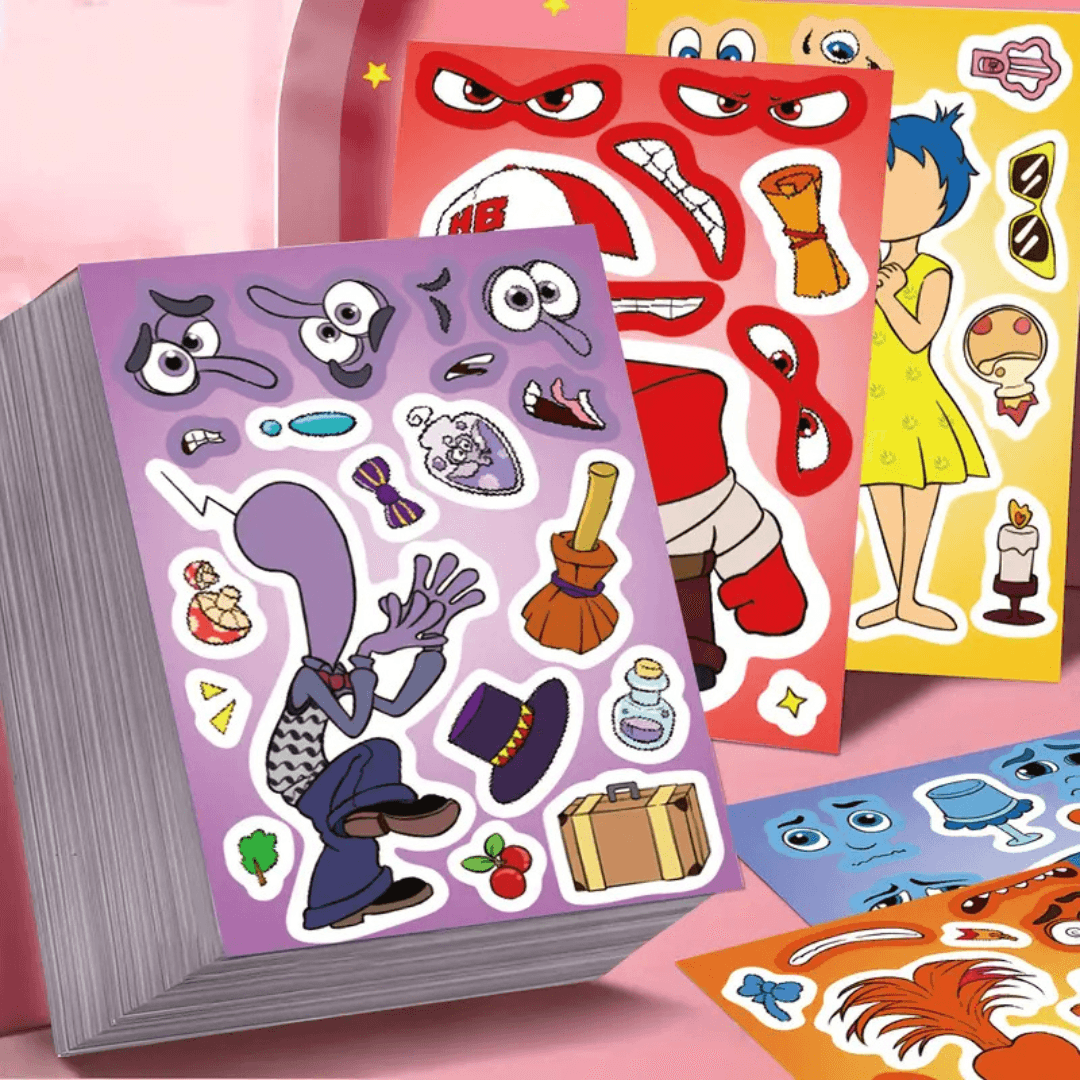 Inside & Out 8-Piece Sticker Set – Express Every Emotion