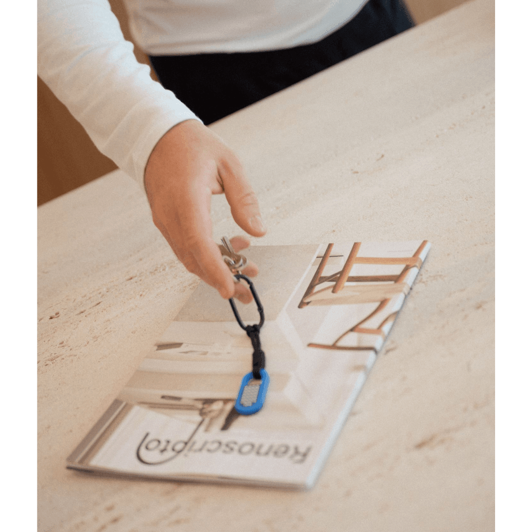 SAM Sensory & More Fidget Chewy KeyChain – Portable Stress Relief and Focus Tool for On-the-Go Sensory Support - Made2Motivate