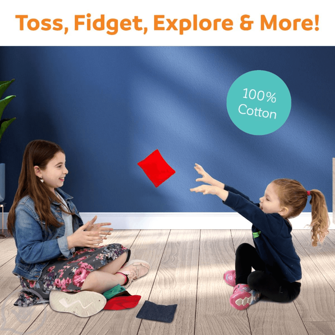 Weighted Tactile Bead Bag- 1lb (Set of 5) - Made2Motivate