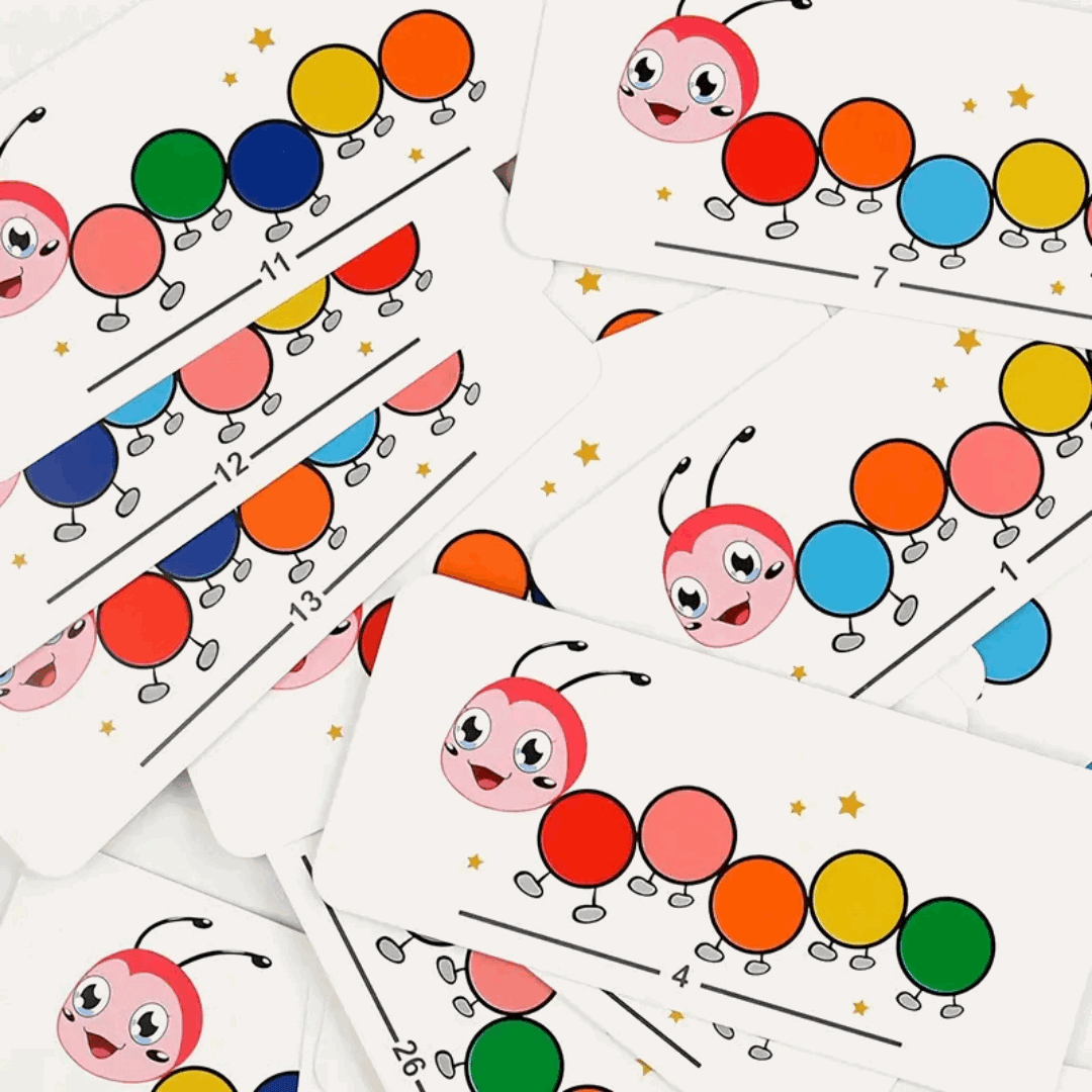 Caterpillar Bead Builder – Fun Bead Craft Kit for Creative Play