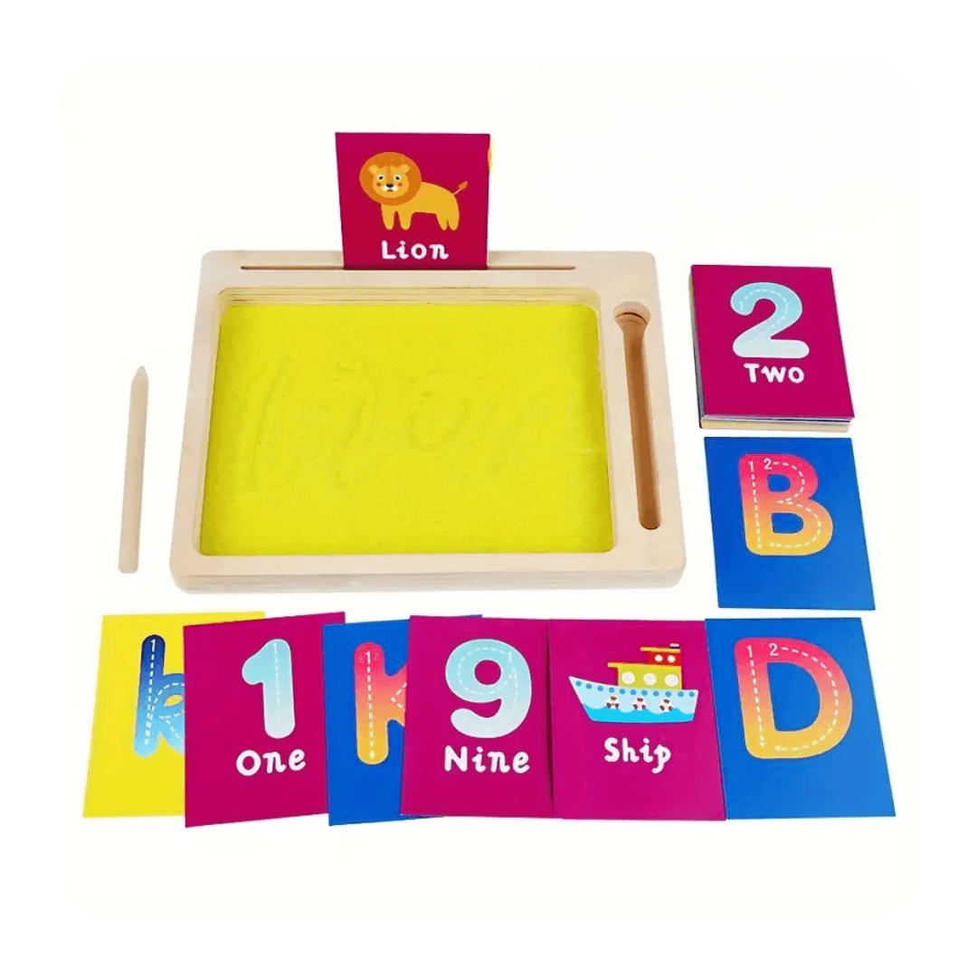 Sand Writing Kit– Motivate Learning Through Kinetic Play! - Made2Motivate
