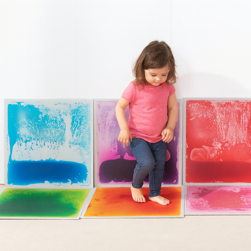 Liquid Sensory Floor Tiles Set of 6