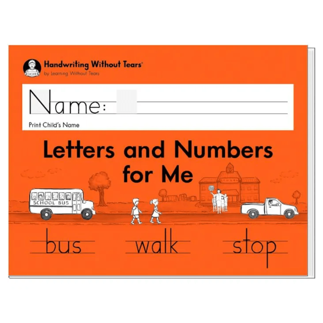 Handwriting Without Tears Letters and Numbers for Me, Kindergarten