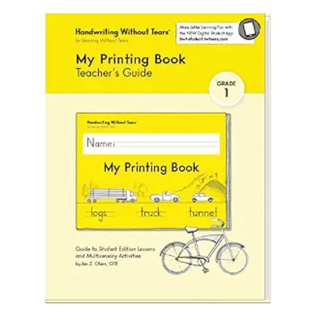 My Printing Book Teacher’s Guide – Handwriting Without Tears Series Grade 1