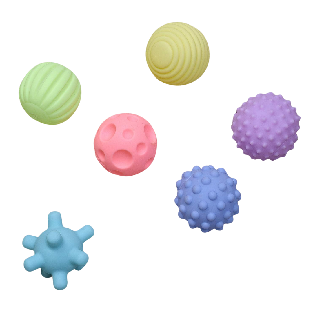 Multi-Sensory Tactile Balls 6pc Set