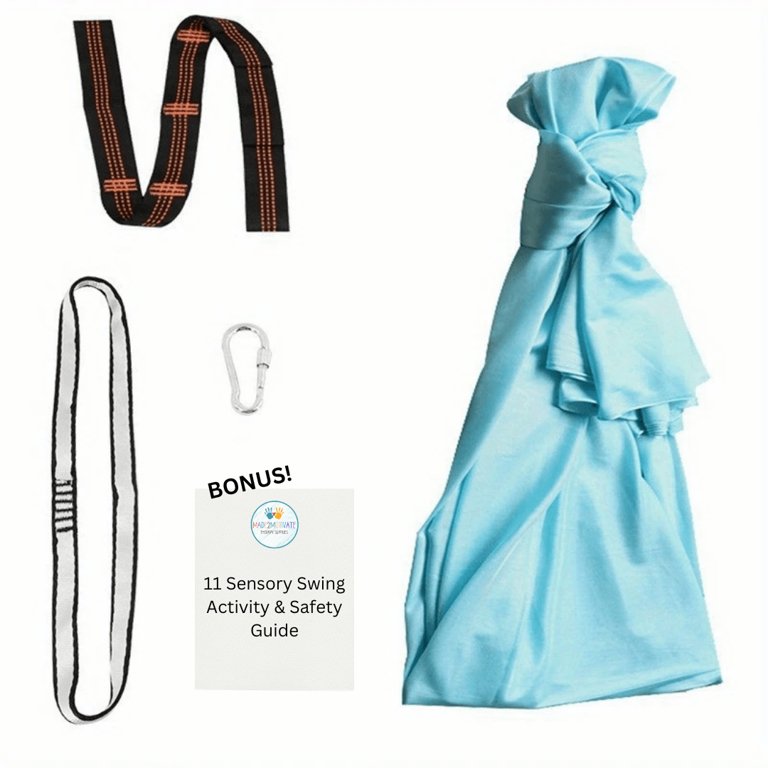 Sensory Snuggle Swing – Cozy, Soothing, and Fun