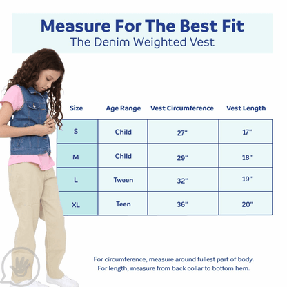 Denim Weighted Vest