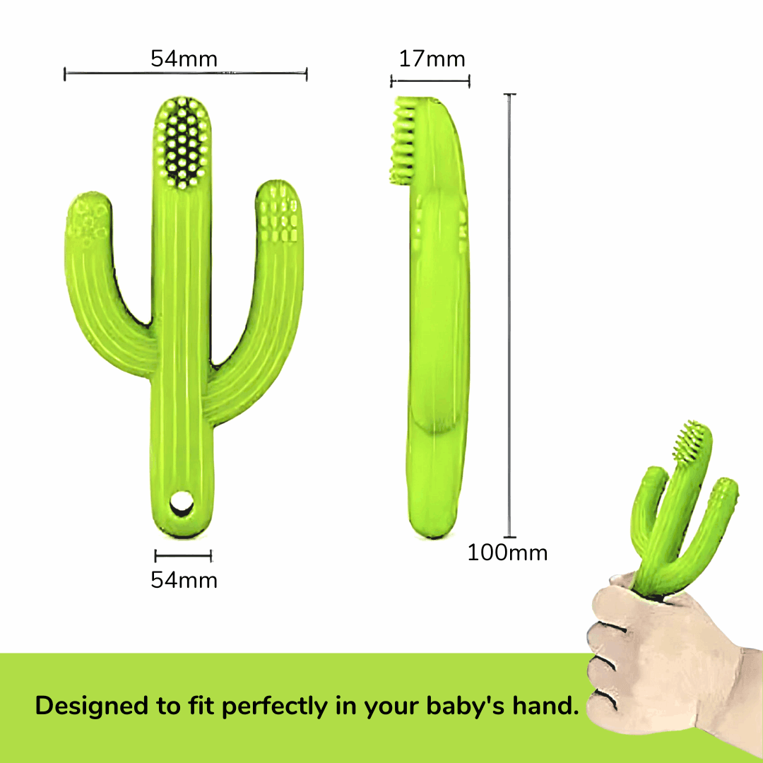 BPA Free Silicone Cactus Teether Toy - Made2Motivate