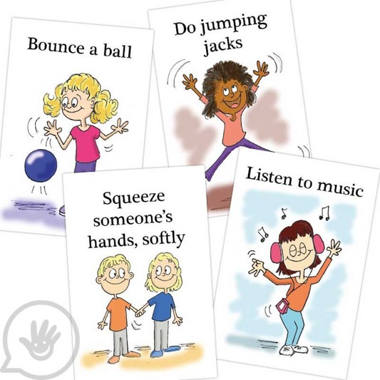 Visual Cards for Self Calming
