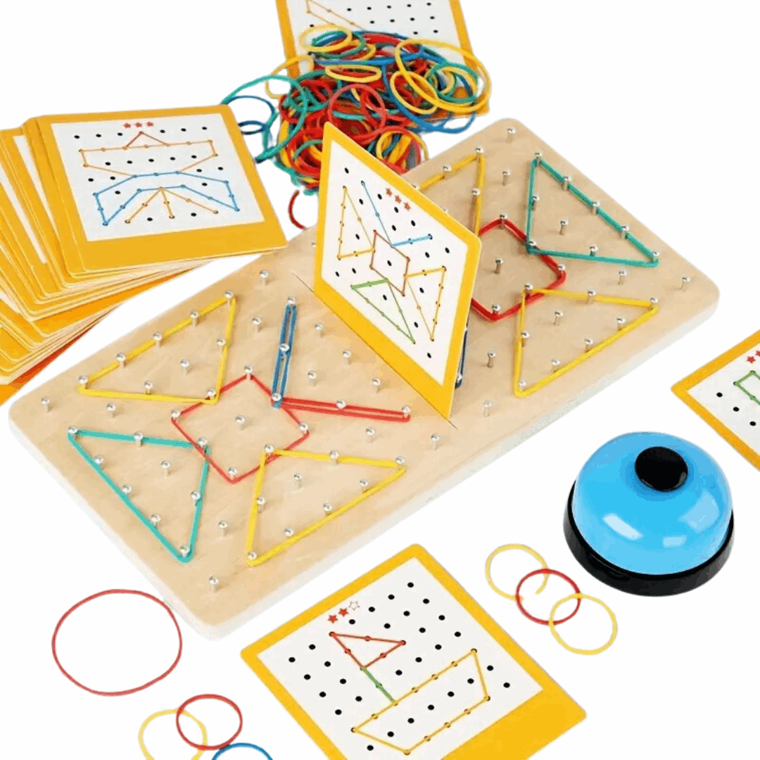 Geoboard Pattern Challenge Game