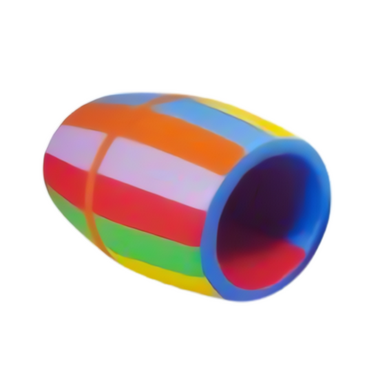 Colorful Barrel Soft Play for Kids – Perfect for Rolling, Crawling, and Sensory Fun