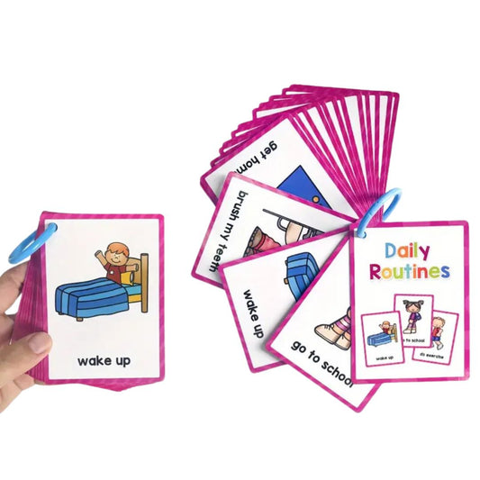 Daily Routines Flashcards for Kids