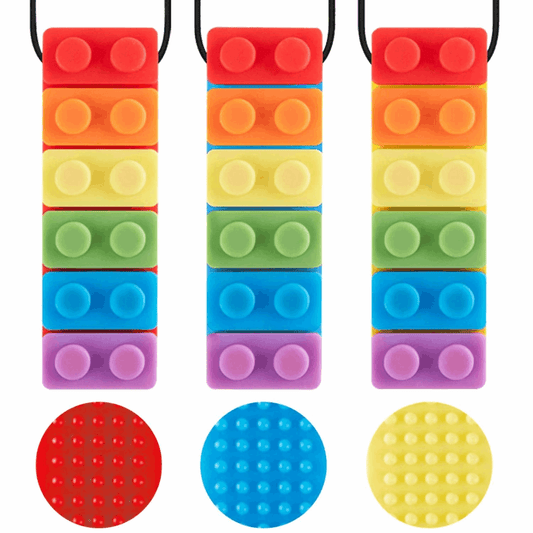 LEGO Sensory Chewing Necklace – Improve Focus & Oral Motor Skills