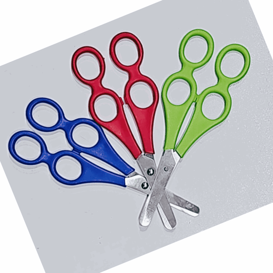 Beginner Buddy Scissors – Safe, Easy-Grip Scissors for Kids to Develop Fine Motor Skills