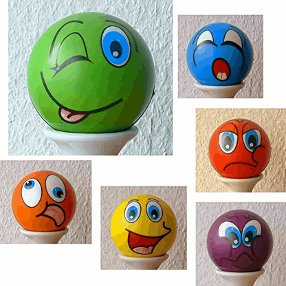 Emotiball Stress Relievers – Squeeze Balls for Emotional Expression, Stress Relief & Focus