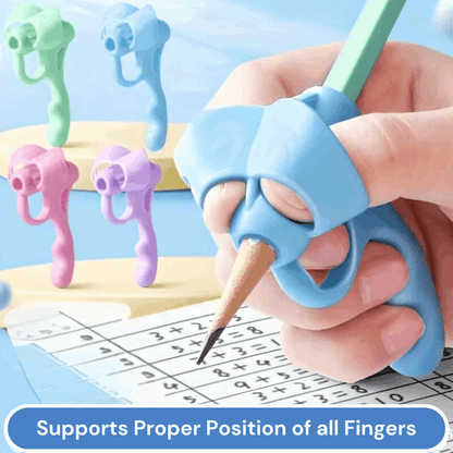 Perfect Pencil Gripper - 4pc Set for Comfortable & Correct Writing!