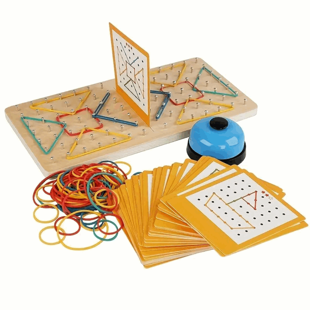 Geoboard Pattern Challenge Game