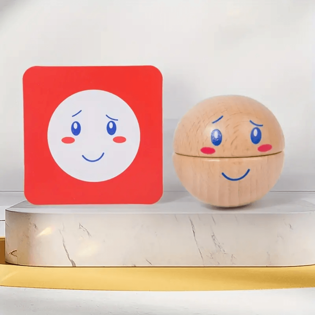 Mood Match-up Mates- Wood Educational Emotion Puzzle