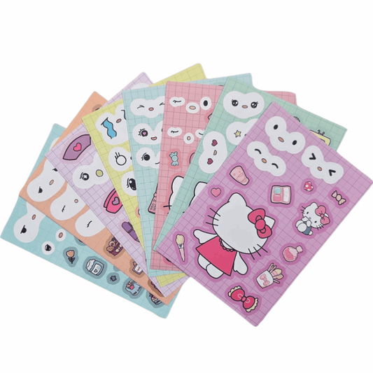 Hello Kitty Sticker Builder – Customizable Sticker Set for Creative Play & Collecting