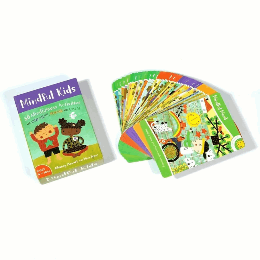 Mindful Kids Activity Cards – Mindfulness & Emotional Well-Being Activities for Focus, Calm, and Self-Awareness