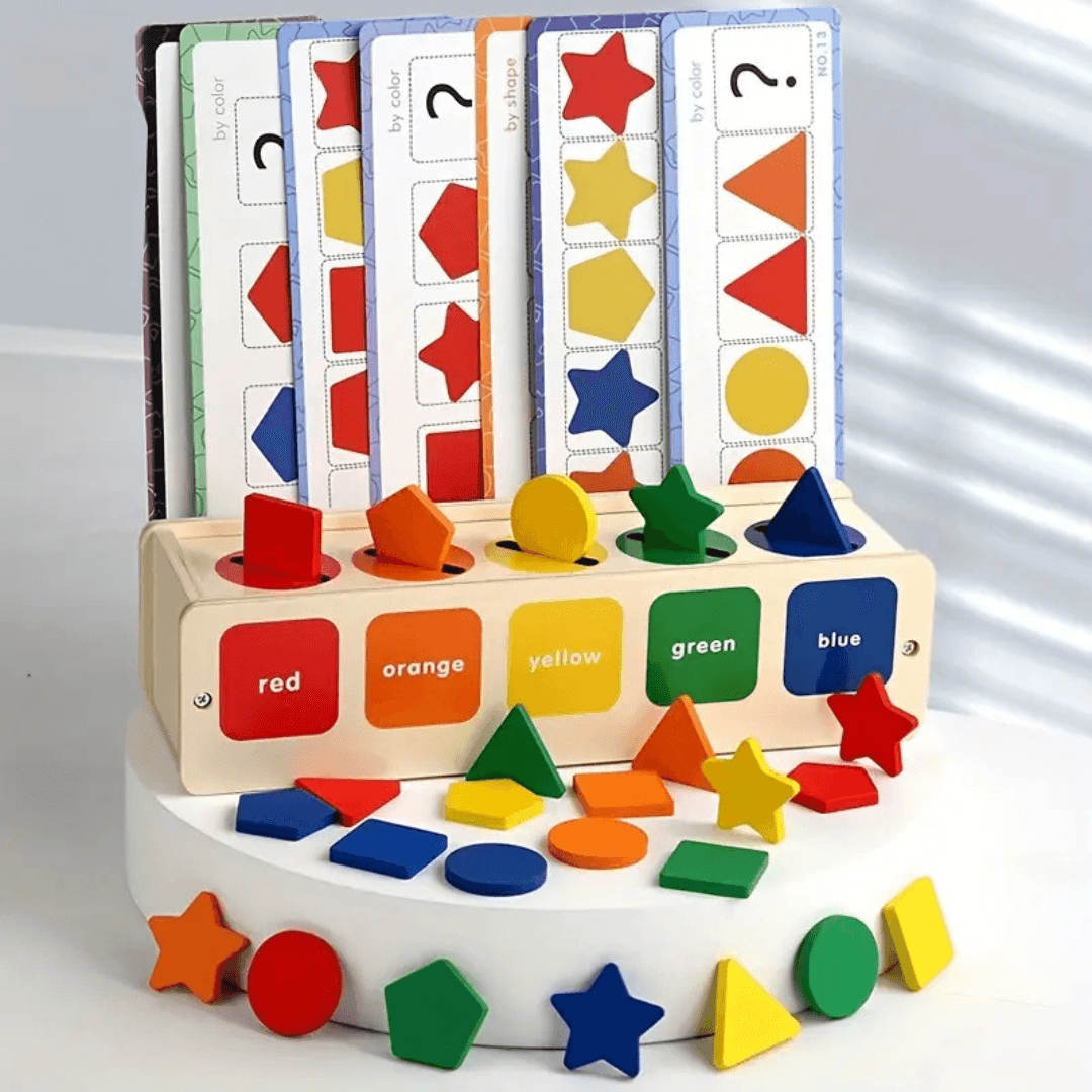 S.M.A.R.T. Box - Shapes, Matching & Recognition Toy for Early Learning Fun!