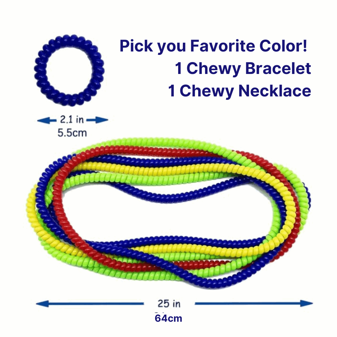 Calming Coil Chew – Sensory Chew Toy for Anxiety Relief, Oral Motor Stimulation & Focus