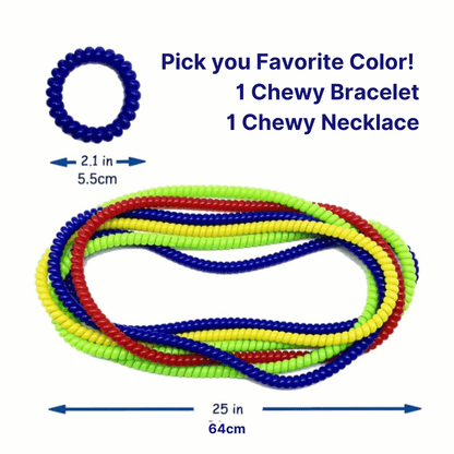 Calming Coil Chew – Sensory Chew Toy for Anxiety Relief, Oral Motor Stimulation & Focus