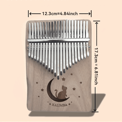 Kalimba Thumb Piano – 21 Key Portable Musical Instrument for Beginners, Kids & Adults