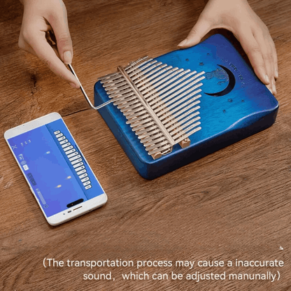 Kalimba Thumb Piano – 21 Key Portable Musical Instrument for Beginners, Kids & Adults