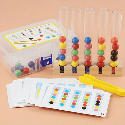 Sort & Stack Lab – Set for Fine Motor Skill Development & Creative Play