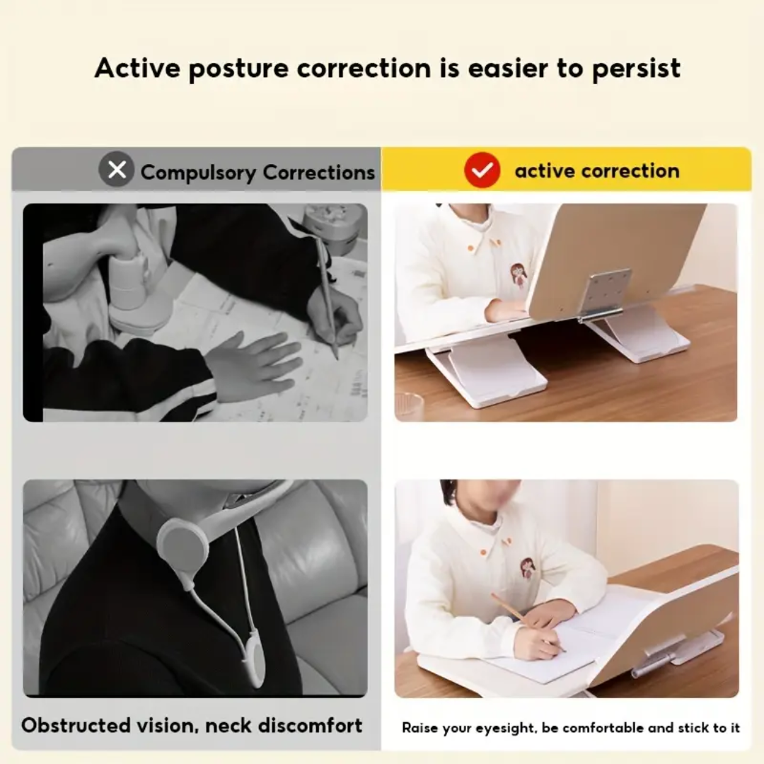 Adjustable Ergonomic Reading &amp; Writing Desk Stand | Posture Correction Book Holder