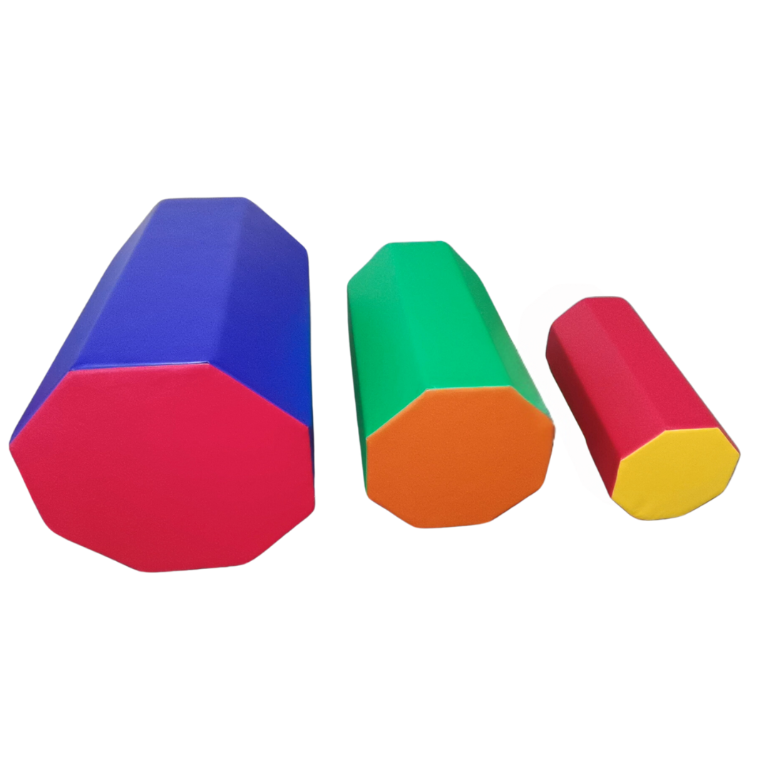 Soft Play Octagonal Rollers for Children & Teens – Fun and Versatile Activity Equipment