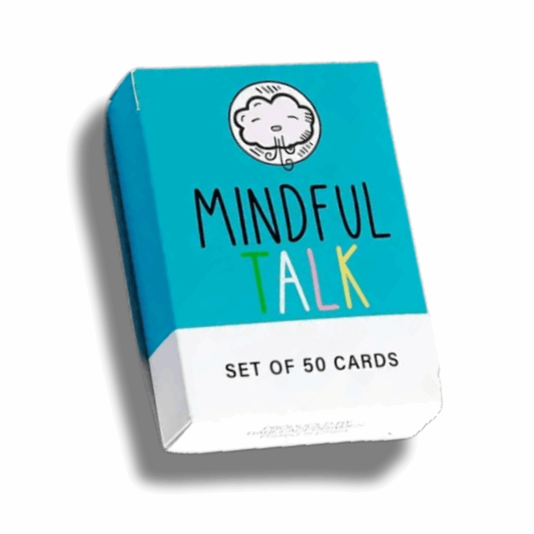 Mindful Talk: Set of 50 Conversation Starter Cards for Teens – Mindfulness, Emotional Well-Being & Self-Reflection