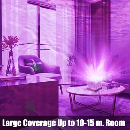 CrystalCube Sensory Mood Light – Calming LED Color-Changing Lamp for Relaxation, Focus & Sensory Stimulation