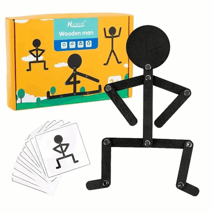 Action Pose Stick Figure Set – Dynamic Drawing and Animation Practice Tool