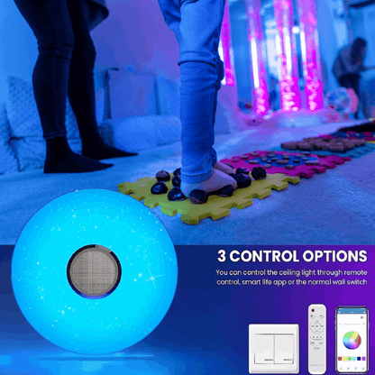 Music Glow Light - Interactive Light & Sound Experience for Fun and Relaxation!