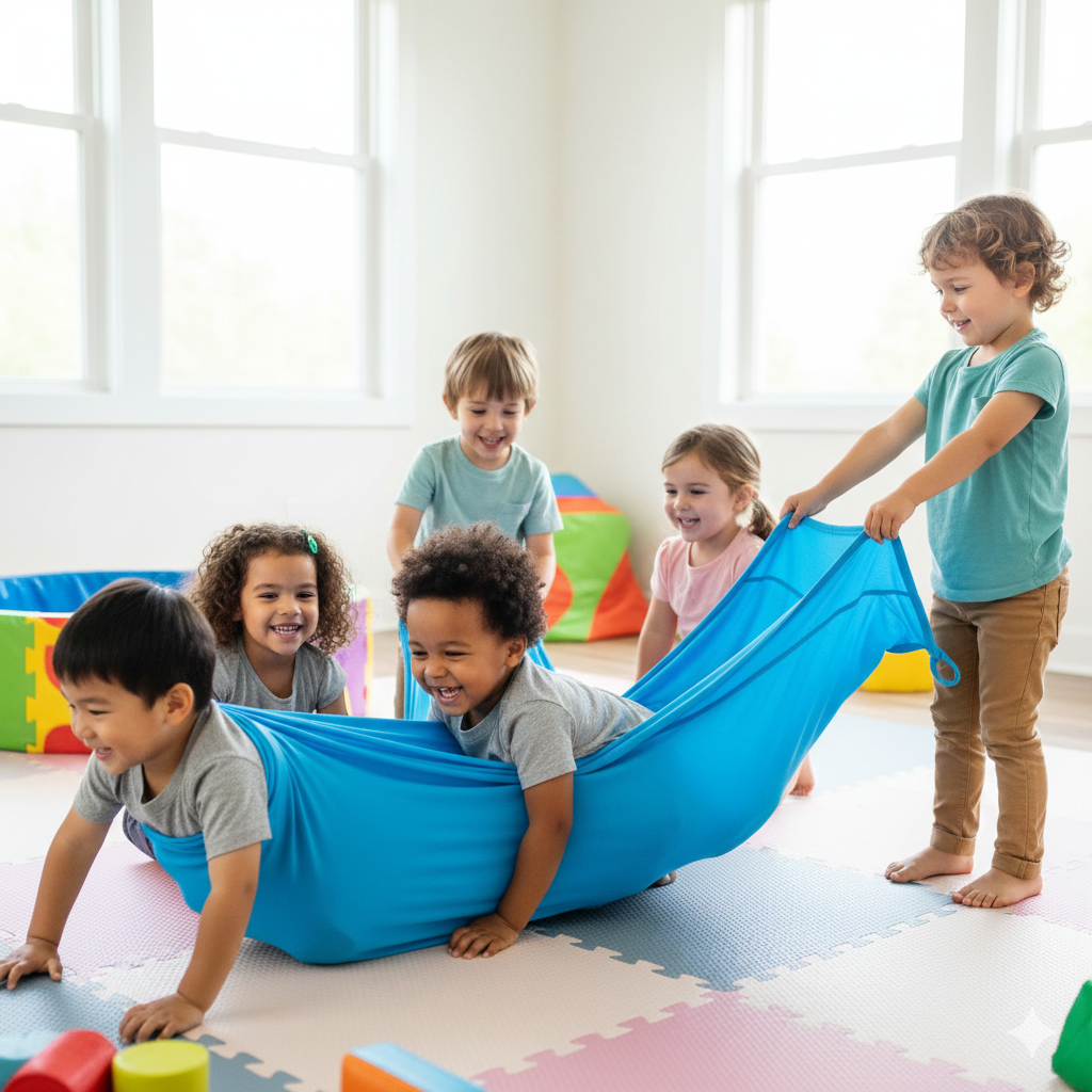 Sensory Compression Tunnel | Calming Play for Kids