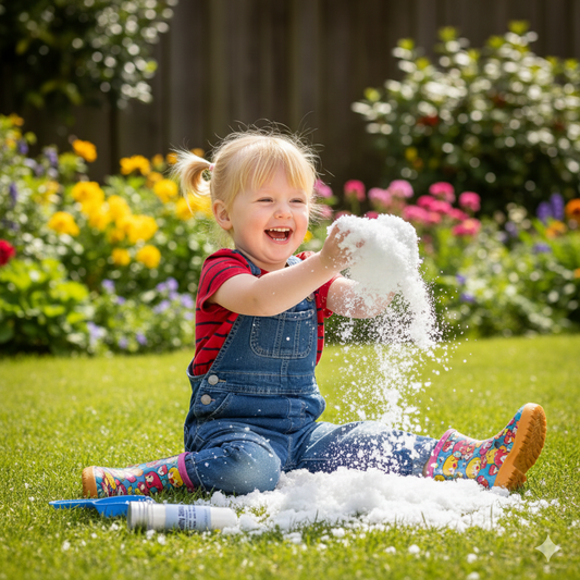 Instant Snow Tubes – Sensory Play Made Magical! ❄️