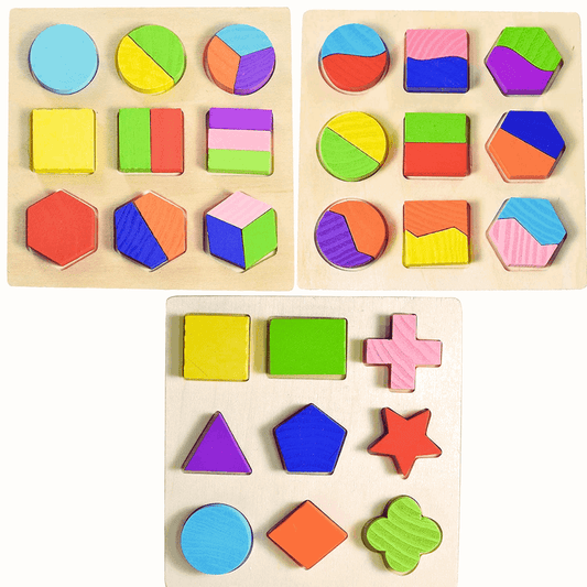 Geometetic Shape Puzzle - Made2Motivate