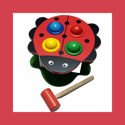 Ladybug Hammer Toy - Made2Motivate