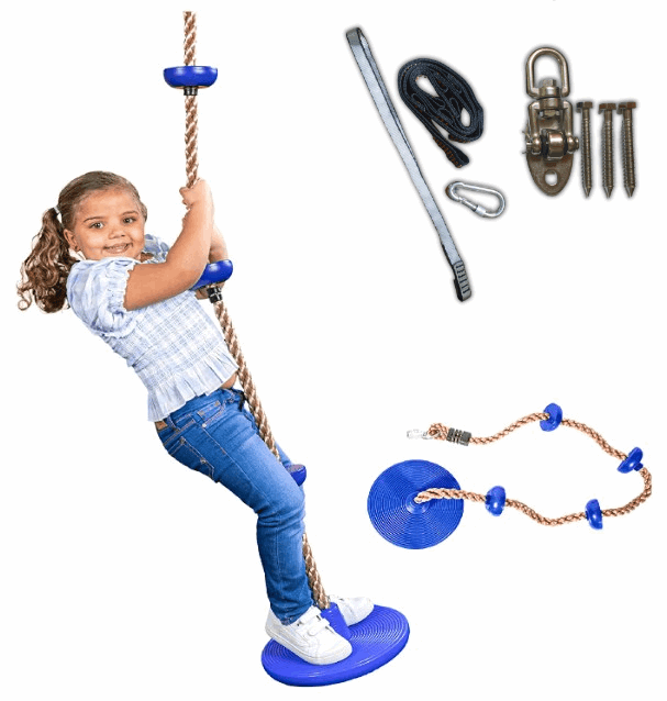 3in1 Sensory Swing Disk: Indoor and Outdoor Use